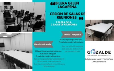 Elkarteentzako bilera gelen lagapena