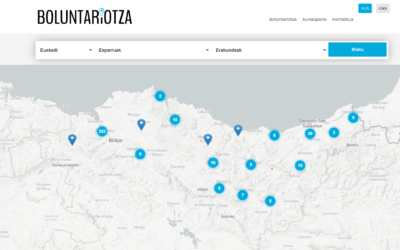 Boluntariotza.eus webgune berriak Euskadiko boluntariotzako baliabideen katalogoa eskura izatea erraztuko du.