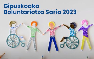 Gipuzkoako Foru Aldundiak Aspaceko boluntarioen taldeari eman dio 2023ko Boluntariotza Saria. Saria emateko ekitaldiaren bideoa.