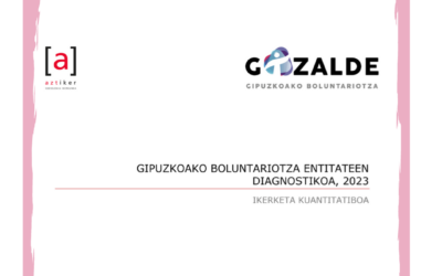 Gipuzkoako boluntariotzaren inguruko 2023 diagnostikoa.