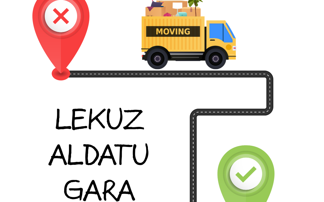 Lekuz aldatu gara, orain, Ondarreta pasealekua 20-en gaude.